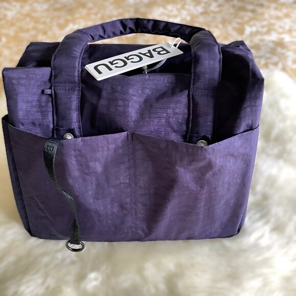 NWT Baggu Everyday Cloud Bag - Fig - Picture 2 of 7